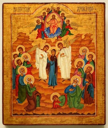 Icoon - Russisch-orthodoxe icoon Synaxis van de Moeder