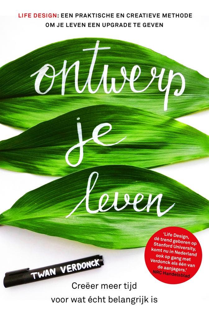 Ontwerp je leven 9789024588619 Twan Verdonck, Boeken, Psychologie, Zo goed als nieuw, Verzenden