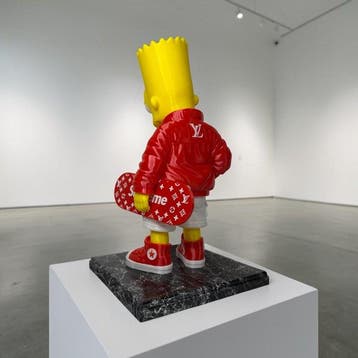 Orima Pop Art - BART Simpson Skateboard Urban Style Supreme