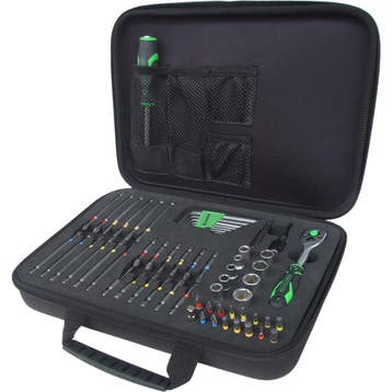 Competition 1/4 Mini Bit Dopsleutelset 60-delig, Verzenden, Nieuw