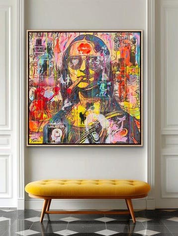 Joaquim Falco - BANKSY GIOCONDA XL