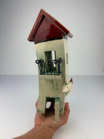 Mario Klara (1973) - House, Antiquités & Art, Art | Peinture | Moderne