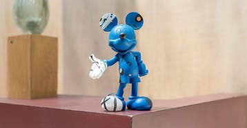 Leblon Delienne - sculptuur, Mickey Cosmic - Small - 30 cm -, Verzamelen, Nieuw
