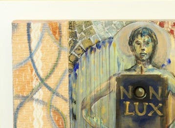 Bruno Ceccobelli (1952) - Non Lux Lex Non é
