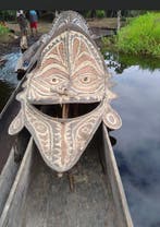 Giebelmasker voor het Kulthaus Kraimbit aan de Blackwater, Antiquités & Art