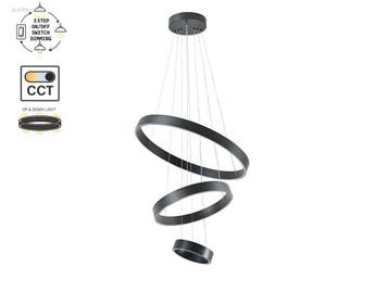 Duora Design Hanglamp Zand Zwart 20cm&40cm&60cm..., Nieuw
