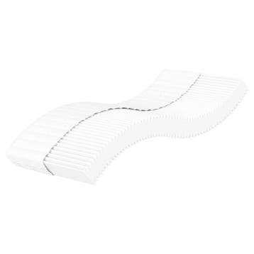 vidaXL Schuimmatras hardheid H2 H3 100x220 cm wit, Verzenden