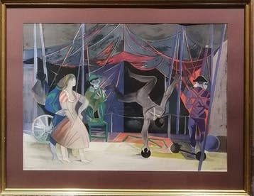 Camille Hilaire (1916-2004) - Le Cirque, La Piste aux