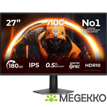 AOC Gaming 27G50F 27  Full HD 180Hz IPS Monitor, Verzenden, Nieuw