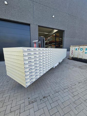 FALK wandpaneel 1140 KV100 – Gebroken wit, meerdere lengtes, Doe-het-zelf en Bouw, Platen en Panelen, Verzenden, Nieuw, Overige materialen