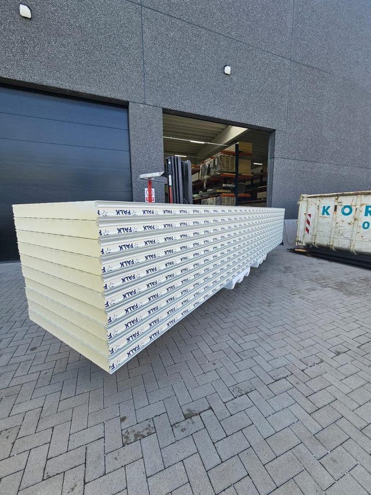 FALK wandpaneel 1140 KV100 – Gebroken wit, meerdere lengtes, Bricolage & Construction, Plaques & Panneaux, Envoi