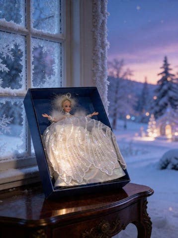 Mattel - Barbiepop - Mattel Snow Princess Barbie from the