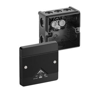 Boîte De Jonction Spelsberg IP66 85x85x52mm Noire - 80200001, Verzenden