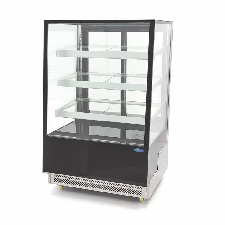 Vitrine à gâteaux - 400 L - 90 cm - sur roues, Articles professionnels, Horeca | Équipement de cuisine, Refroidissement et Congélation