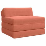 vidaXL Vouwbare Sofa Bed Rood Oranje 200 x 70 x 10 cm, Huis en Inrichting, Zetels | Zetels, Verzenden, Nieuw