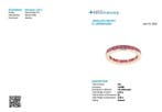 Ring - 14 karaat Geel goud - 2.65ct. tw. Robijn