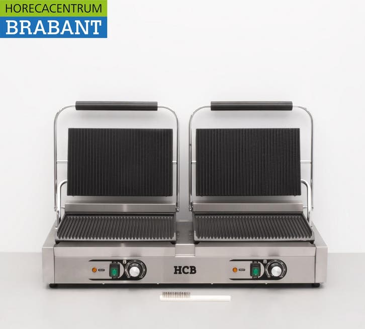 HCB Gril à double contact en acier inoxydable Gril à panini, Articles professionnels, Horeca | Autre, Envoi