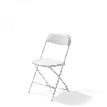 Klapstoel Budget | Wit | Stapelbaar | 430x450x800(h)mm VEBA, Verzenden
