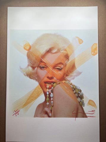 Bert Stern (1929–2013) - Famous Marilyn Monroe Crucifix 4, Antiek en Kunst