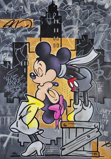 Hipo (1988) - Mickey & Minnie: Metropolitan Love - XL Unique