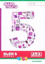 Alles Telt Q Antwoorden Werkschrift Plus blok 5 groep 5, Verzenden, Nieuw