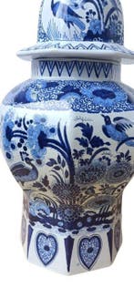 Bloempot - Creamware - Delfts faience-pot