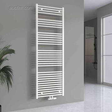 H1800xB600 Handdoekradiator Mat wit - Linteo..., Doe-het-zelf en Bouw, Verwarming en Radiatoren, Ophalen, Nieuw