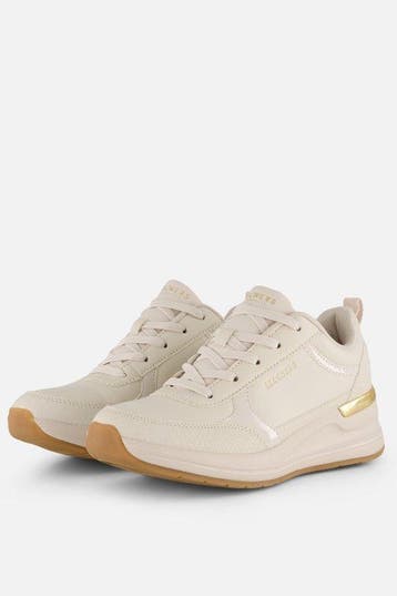 Skechers BILLION 2 - FINE SHINE Dames Sneakers - Wit 36, Kleding | Dames, Verzenden, Nieuw