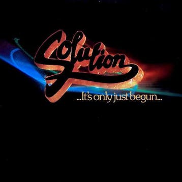 Solution - ...Its Only Just Begun..., Verzenden, Gebruikt