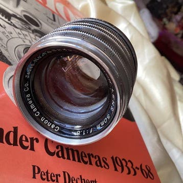 Canon 50mm f:1.8 Cameralens