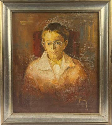 Gheorghe Raducanu (1924-1998) - Ritratto di ragazzo