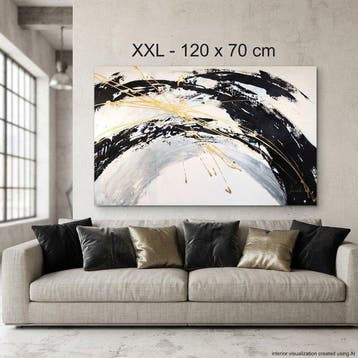 Monika Spiewak - NO RESERVE PRICE - Abstract - Oil Painting