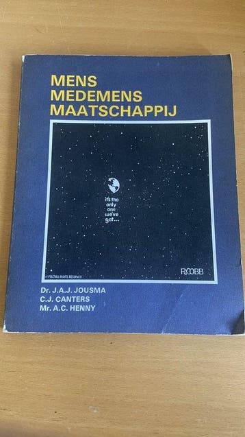 Mens medemens maatschappy - Jousma, Verzenden