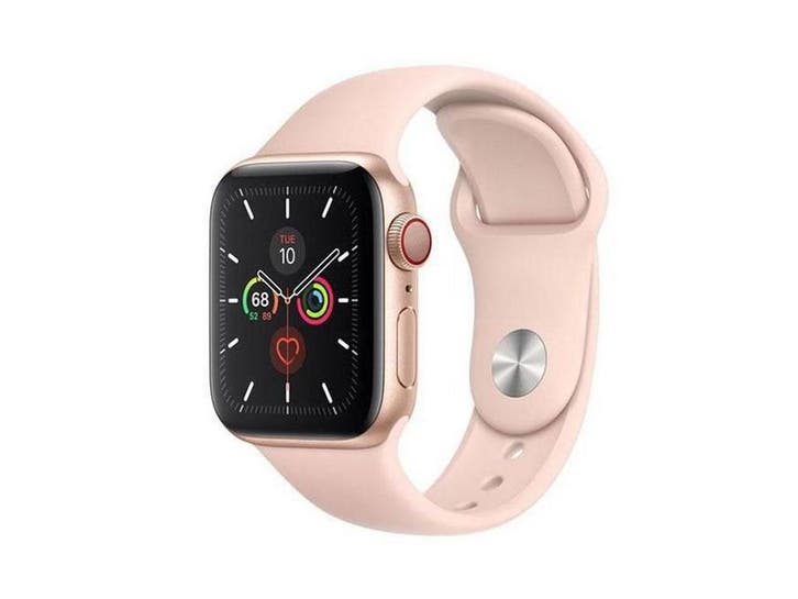 Refurbished Apple Watch Series 5 - Smartwatch - GPS - Goud, Bijoux, Sacs & Beauté, Montres connectées, Envoi