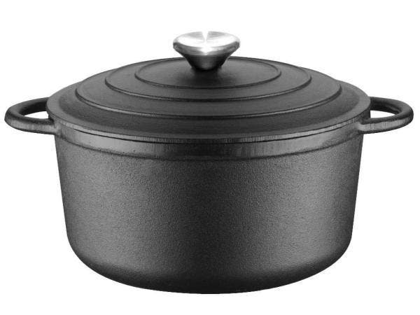 Veiling - Krisberg Gietijzeren Pan met Deksel – 6,5L – ?, Huis en Inrichting, Keuken | Potten en Pannen, Nieuw