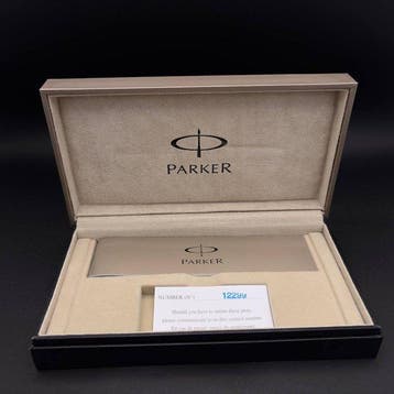 Parker - Duofold International Black GT - Stylo à plume, Nieuw