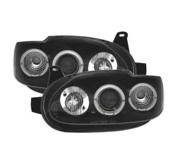 PHARES POUR FORD ESCORT 95-00 ANGEL EYES FOND NOIR, Verzenden, Nieuw