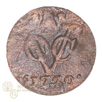 Nederland, Zeeland VOC Duit 1730 t/m 1754 (15 verschillende)