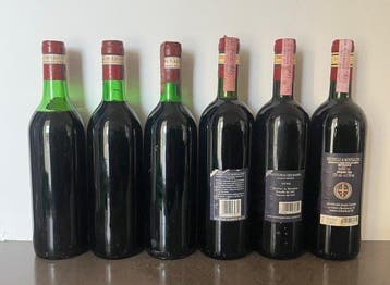 1976 , 1978, 1982, 1987, 1990 & 1992 Fattoria dei Barbi -