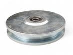 Stalen Wiel of Schijf met vierkante groef Gelagerd 75mm, Verzenden, Nieuw