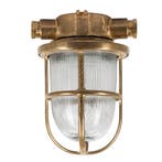 Scheepslampen & Maritiem Scheepslamp Caspian IV  Brons, Tuin en Terras, Buitenverlichting, Verzenden, Nieuw