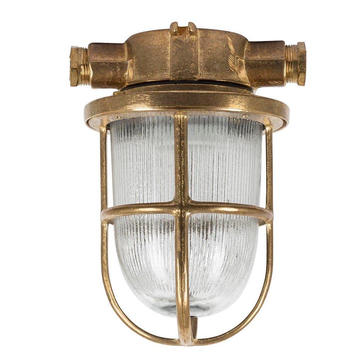 Scheepslampen & Maritiem Scheepslamp Caspian IV  Brons, Tuin en Terras, Buitenverlichting, Verzenden