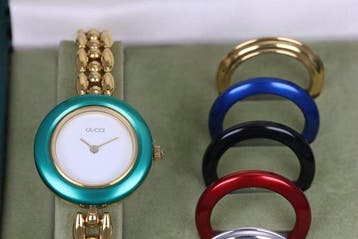 Gucci - Change Bezel Watch (collezione ghiere, Handtassen en Accessoires, Horloges | Heren, Nieuw