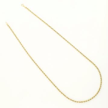 Collier - 14 carats Or jaune, Handtassen en Accessoires, Kettingen, Nieuw