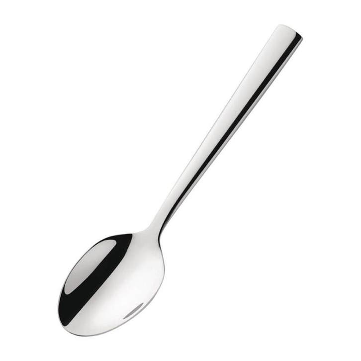 Mokkalepels | MODERNO | RVS | 12 Stuks | Lengte 110mm Amefa, Articles professionnels, Horeca | Équipement de cuisine, Envoi