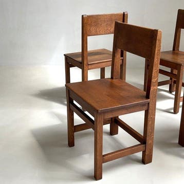 Stoel (4) - Eik - modernist