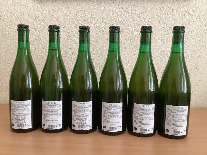 Cantillon - Gueuze Sinds 1900 2024 - 75cl - 6 flessen, Collections, Vins