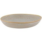 Diepe Borden | GOLD STONE BIANCO | Keramiek | Wit | 6 Stuks, Verzenden, Nieuw in verpakking