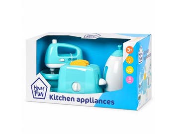 Veiling - Keukenapparaten Mixer, Broodrooster en Waterkoker, Kinderen en Baby's, Nieuw