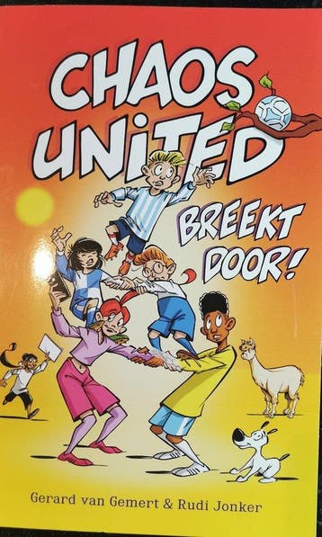 Chaos United - Chaos United breekt door! 9789464530803, Boeken, Verzenden, Zo goed als nieuw, Gerard van Gemert Rudi Jonker